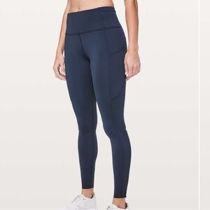 Lululemon fast and free true navy tight